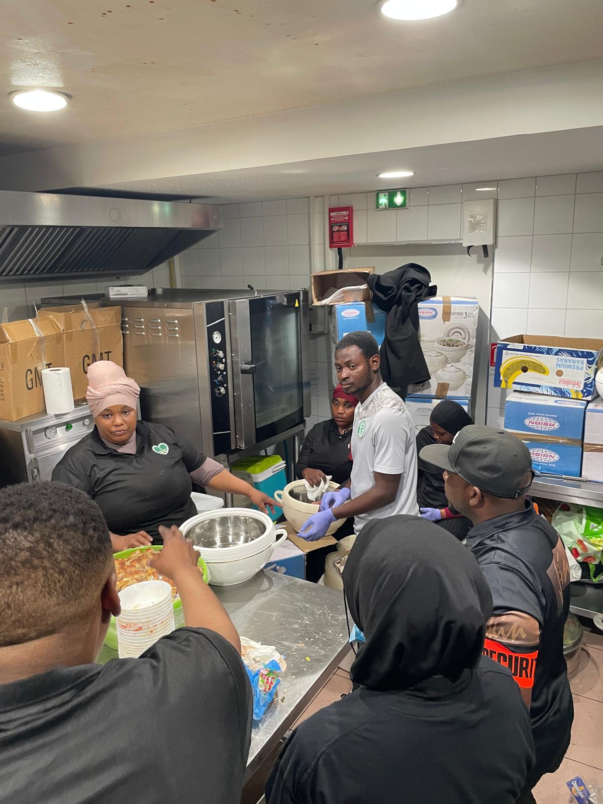 Notre équipe en cuisine