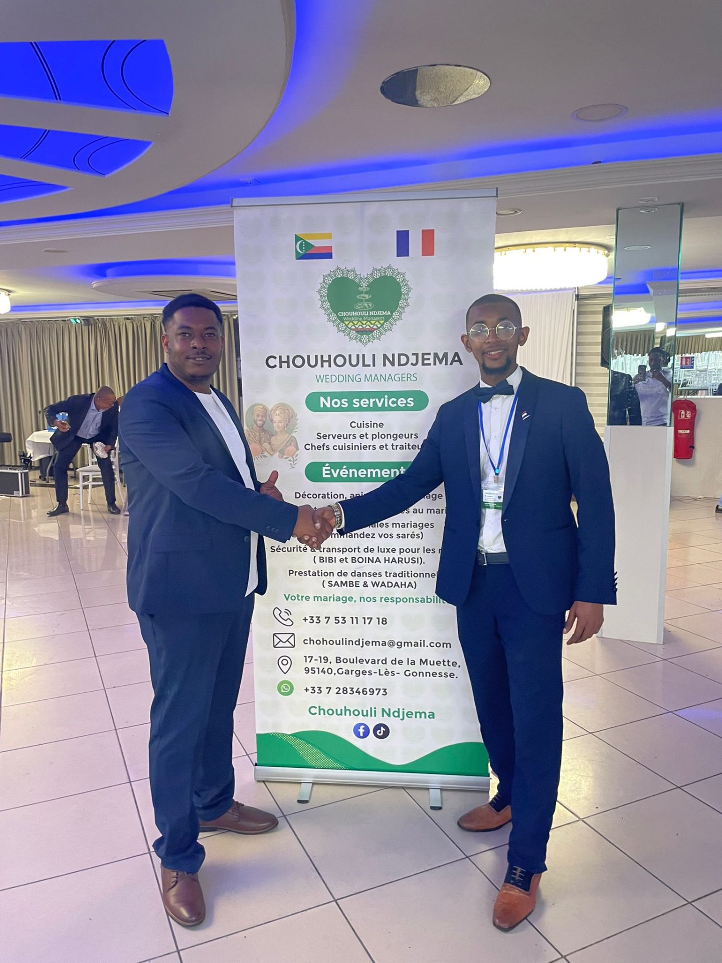 L'équipe Chouhouli Ndjema